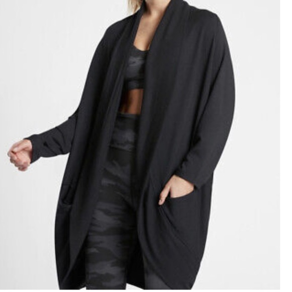 Athleta Tops - NWT Athleta Black Ethereal Cocoon Wrap